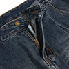 Washed Whiskers Barrel-Leg Denim Pants