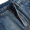 Men's Wide-Leg Pleated Jeans