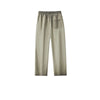 Drawstring Wide Leg Faded Trousers-INNBLAC Fashion Apparel