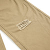 Loose-Fit Ripped Front Seam Trousers