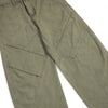 Solid Color Relaxed Fit Cotton Trousers