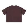 Plain Color Boxy Cotton T Shirt 230gsm