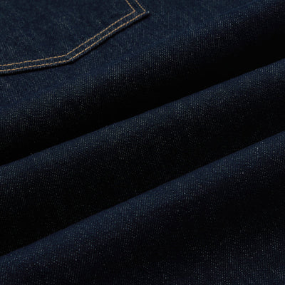 Barrel-Leg Selvedge Denim Capri Pants