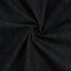Black Selvedge Denim Capri Pants
