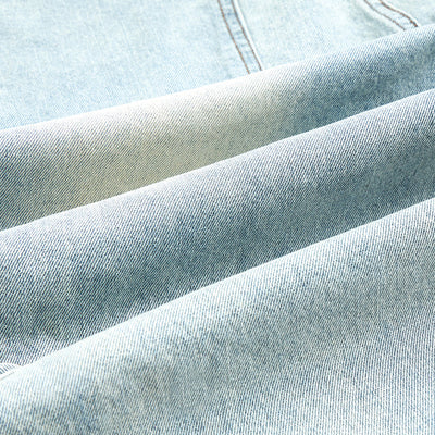 Baggy Cargo Denim Capri Pants