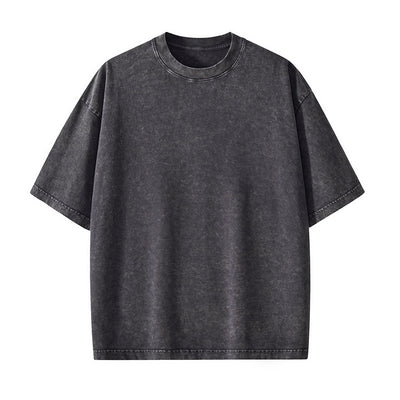 Stone Wash Oversized Cotton Tee 260gsm