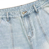 Baggy Cargo Denim Capri Pants