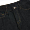 Black Selvedge Denim Capri Pants
