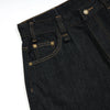Black Selvedge Denim Capri Pants