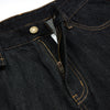 Black Selvedge Denim Capri Pants