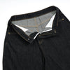 Black Selvedge Denim Capri Pants