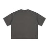 Plain Color Boxy Cotton T Shirt 230gsm