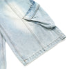 Baggy Cargo Denim Capri Pants