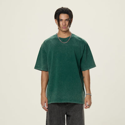 Stone Wash Oversized Cotton Tee 260gsm