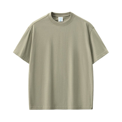 Heavyweight Solid Color Baggy Cotton Tee 305gsm