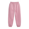 Solid Color Plush Lining Jogger-INNBLAC Fashion Apparel