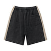 Vintage Wash Contrast Color Shorts