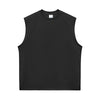 Solid Color Crew Neck Sleeveless Tee 240gsm