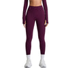 High-Waisted Solid Color Workout Leggings