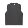 Solid Color Crew Neck Sleeveless Tee 240gsm