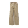 Relaxed Fit Cargo Pants-INNBLAC