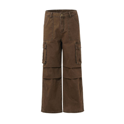 Men's Baggy Cargo Pants-INNBLAC