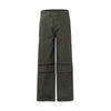 Straight Leg Casual Trousers-INNBLAC