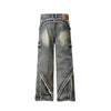 Y2K Fluid Patchwork Jeans