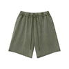 Stone-Wash Raw-Hem Shorts