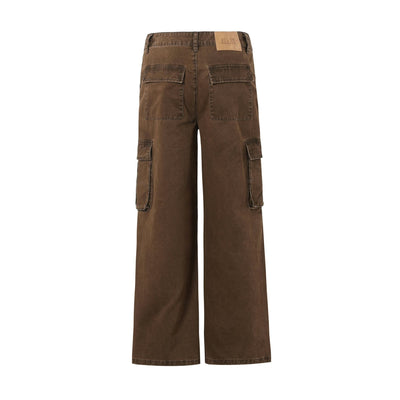 Men's Baggy Cargo Pants-INNBLAC