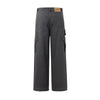 Front Seam Baggy Cargo Pants-INNBLAC