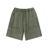 Raw Edge Patchwork Shorts