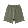 Stone-Wash Raw-Hem Shorts