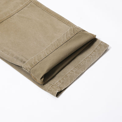 Relaxed Fit Cargo Pants-INNBLAC