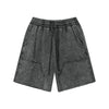 Raw Edge Patchwork Shorts