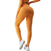 Women's Solid Color Crossover Leggings