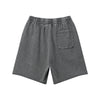 Stone-Wash Raw-Hem Shorts