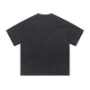 Washed Raw Edge Patchwork T Shirt 275gsm