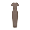 Vintage Wash Ribbed Tee Maxi Dress