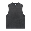 Distressed Raw Edge Sleeveless Tee 8oz-INNBLAC Fashion Apparel