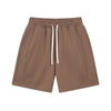 Solid Color Patchwork Short Pants