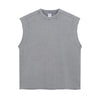 Vintage Raw Edge Sleeveless Tee 8oz-INNBLAC Fashion Apparel