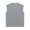 Vintage Raw Edge Sleeveless Tee 8oz-INNBLAC Fashion Apparel