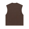 Solid Color Loose Fit Tank Top 8oz-INNBLAC Fashion Apparel