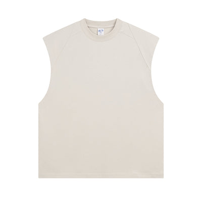 Solid Color Loose Fit Tank Top 8oz-INNBLAC Fashion Apparel