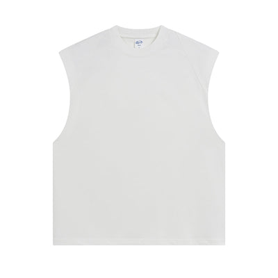 Solid Color Loose Fit Tank Top 8oz-INNBLAC Fashion Apparel