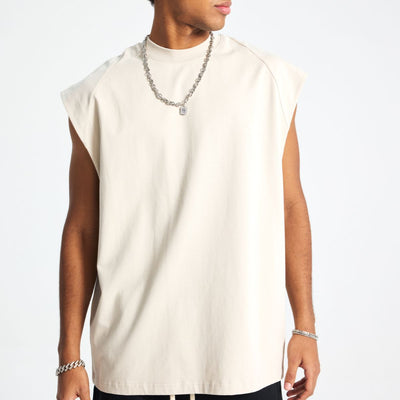 Solid Color Loose Fit Tank Top 275gsm