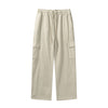 Solid Color Washed Cargo Sweatpants-INNBLAC Fashion Apparel