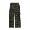 Camouflage Straight Leg Cargo Trousers