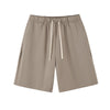 Solid Color Heavyweight Cotton Shorts